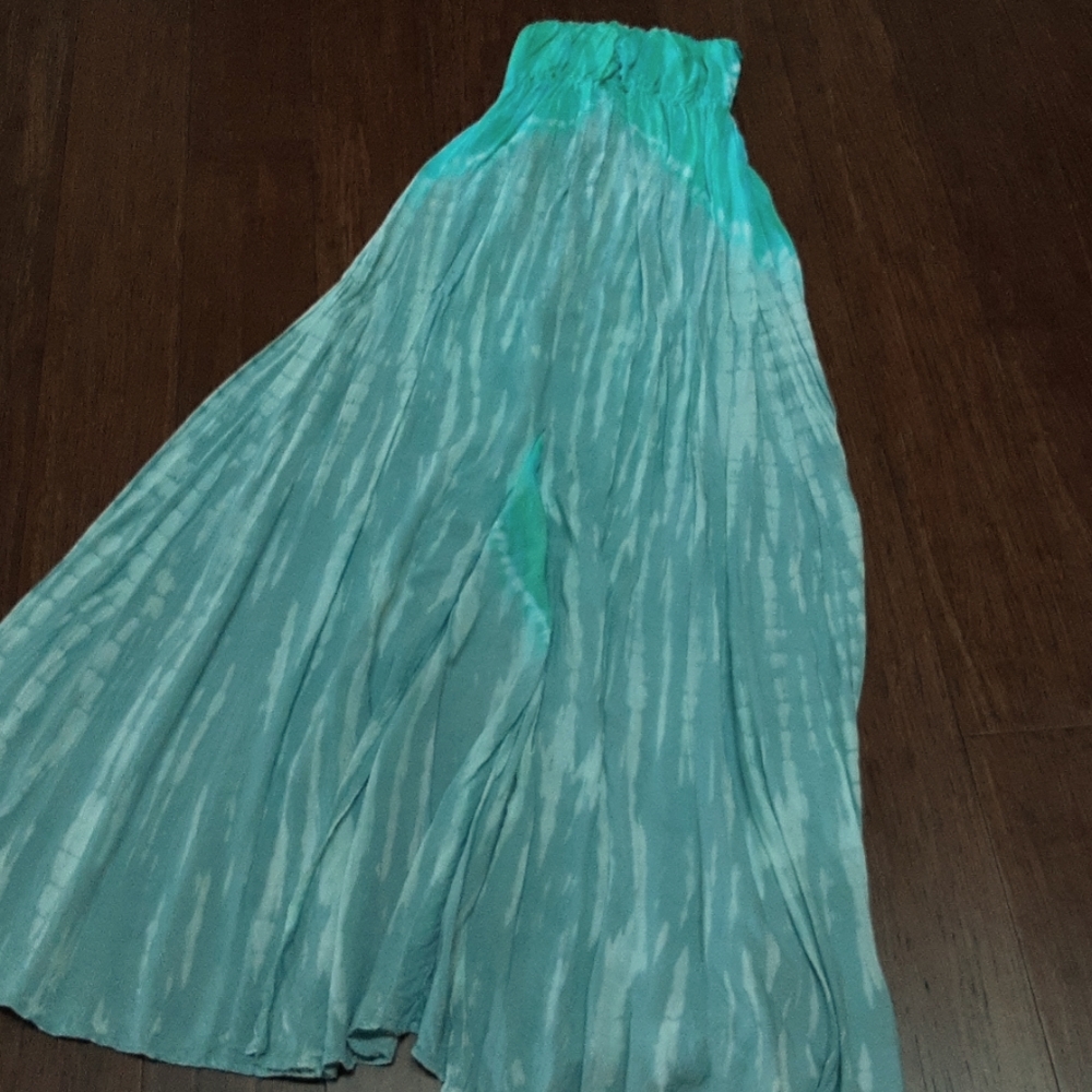 Breezy Summer Strapless Dress